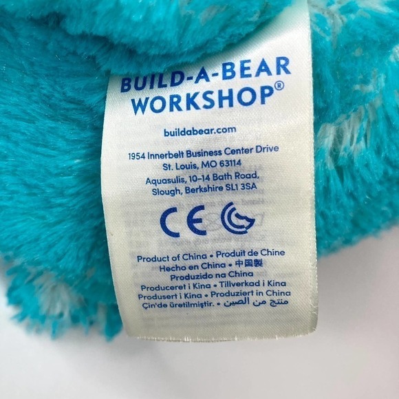 BUILD A Bear Cakes N Treats Bear Blue Sprinkles Cupcake 16" Plush Stuffed Animal - Picture 13 of 16